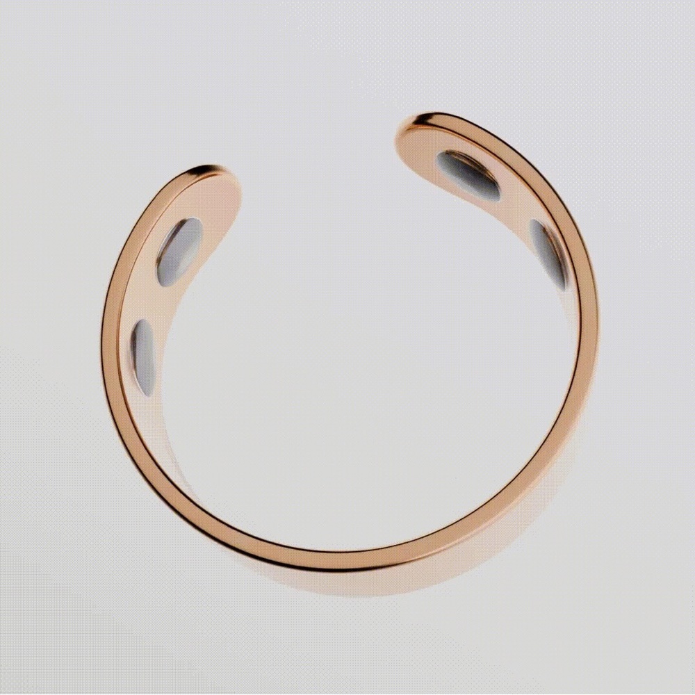 Brand new Calmi Ring Gold. Adjustable.